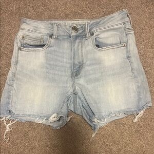 American Eagle Outfitters Light Wash Jean Shorts
